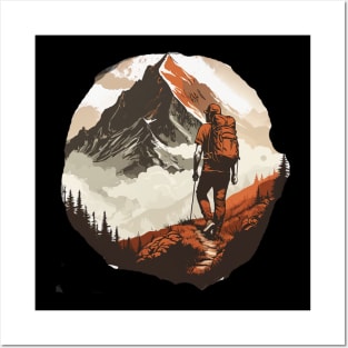 T-shirt for people who love the mountains Posters and Art